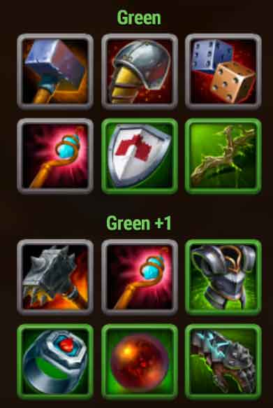 Hero Wars Electra Items