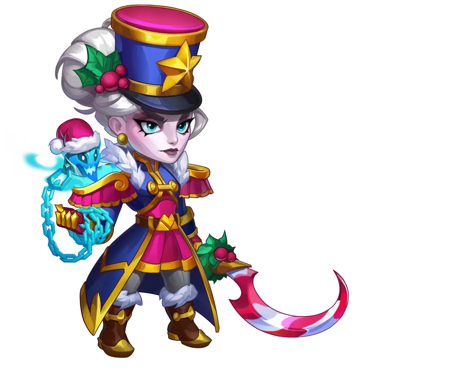 Hero Wars Lyria Winter Skin