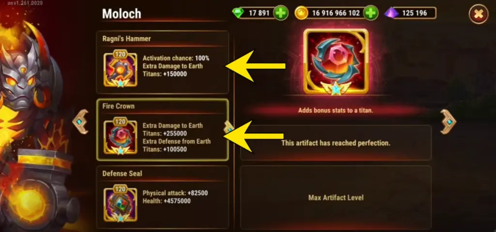 5 Fire Titans