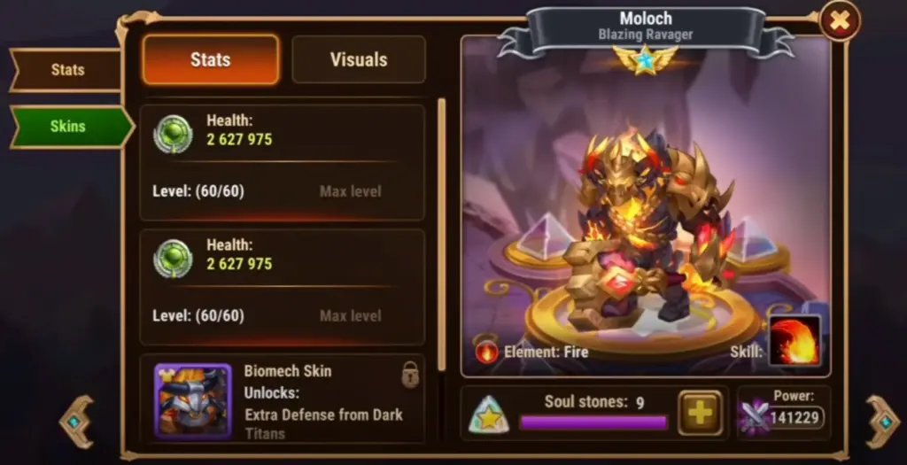 5 Fire Titans