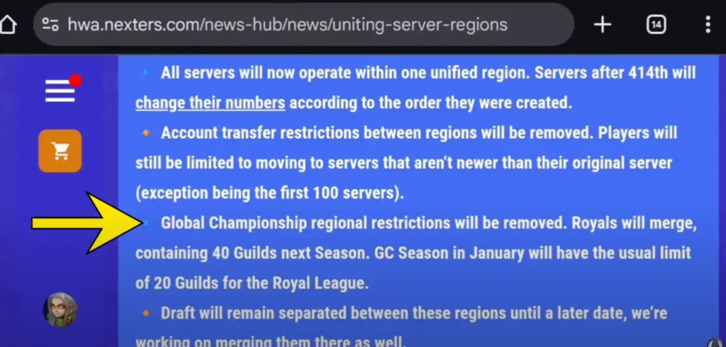 Hero Wars Global Server Update