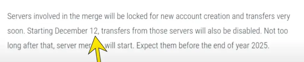 Hero Wars server merges