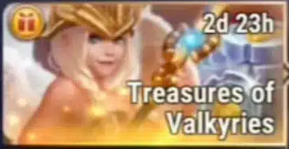 Treasure of the Valkyries event