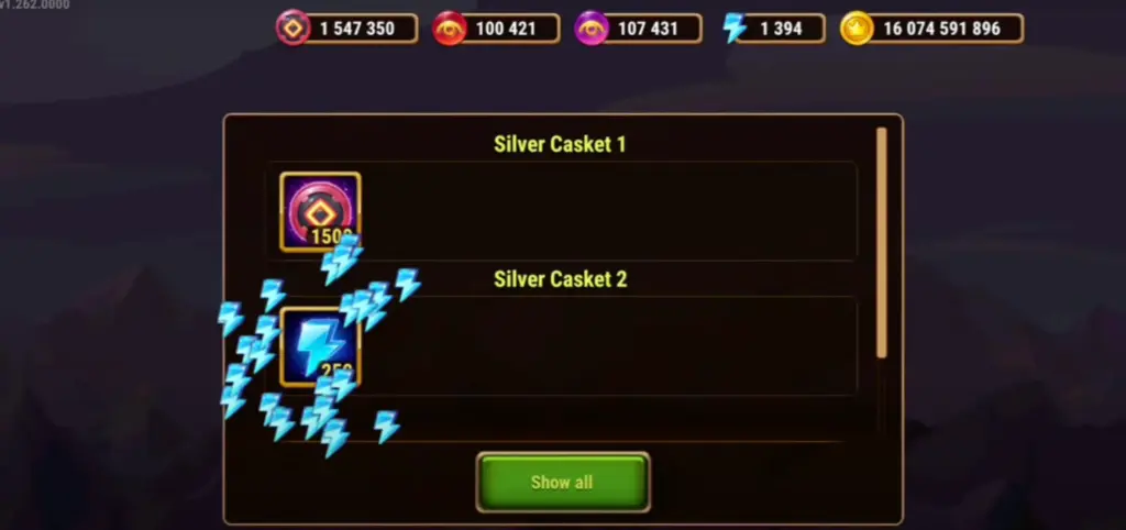 Treasure of the Valkyries event