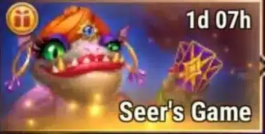 Seer’s Game Event guide
