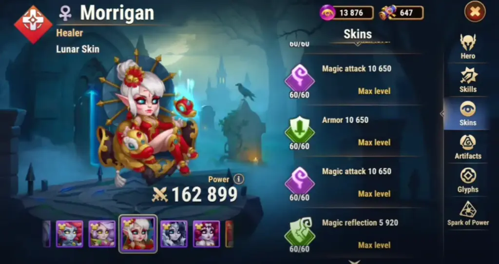 Morrigan Priority Guide