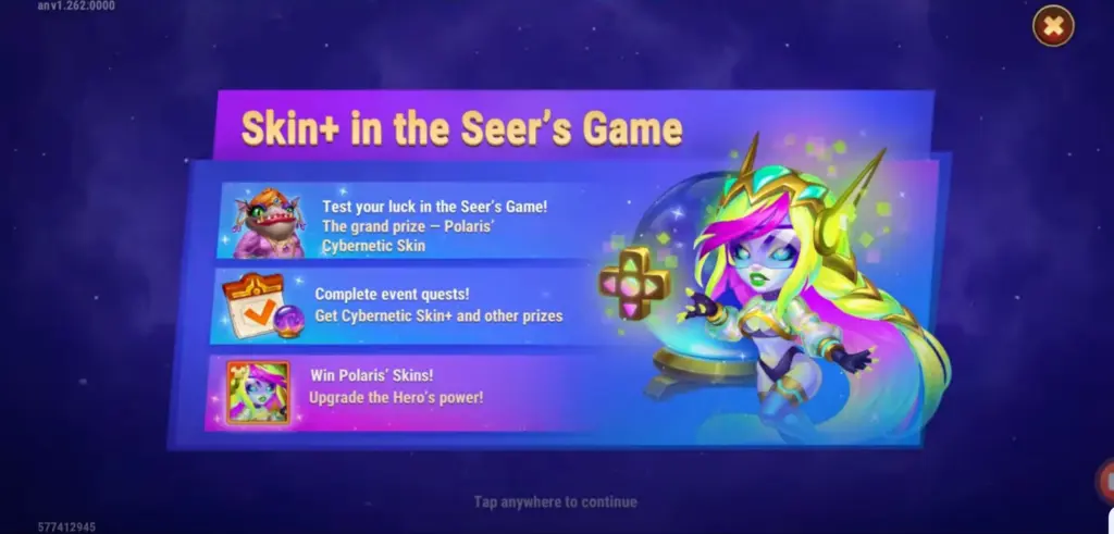 Cybernetic Skins event