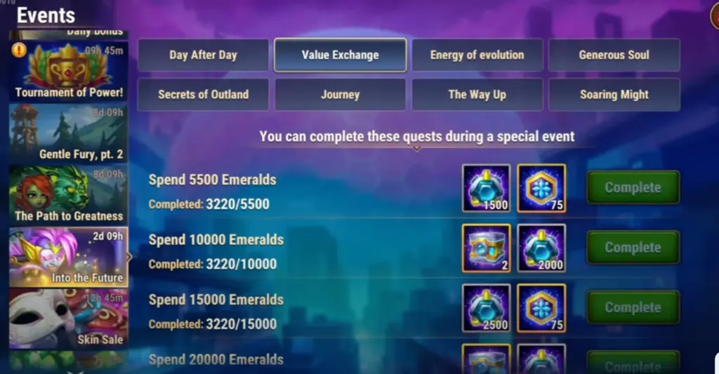 Cybernetic Skins event