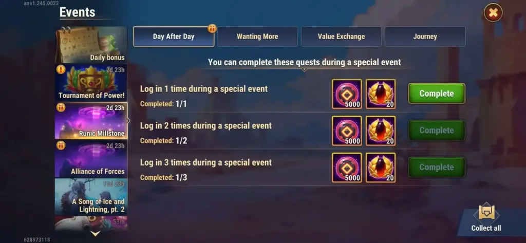 Runic Millstone Event