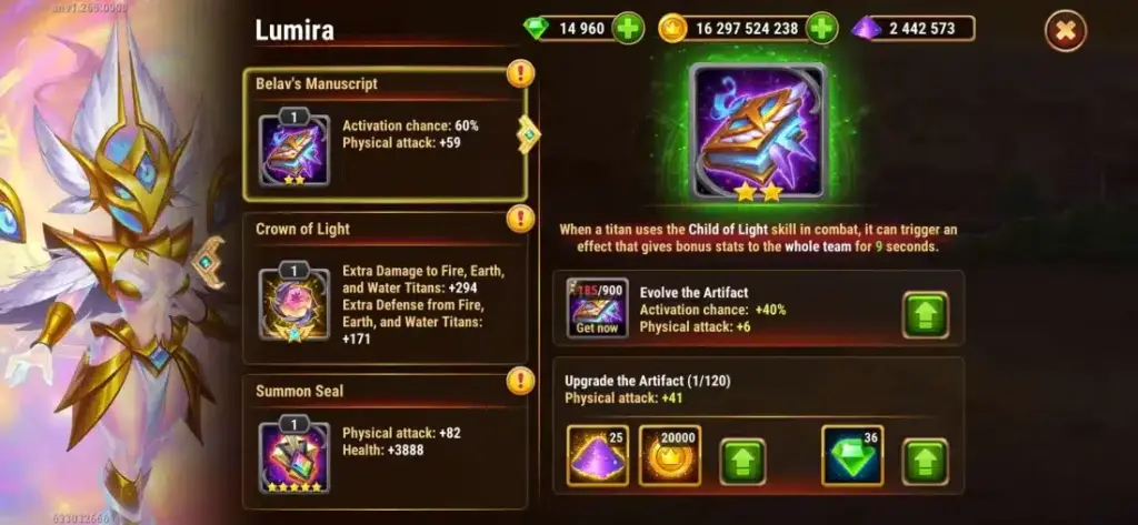 Lumira New Titan