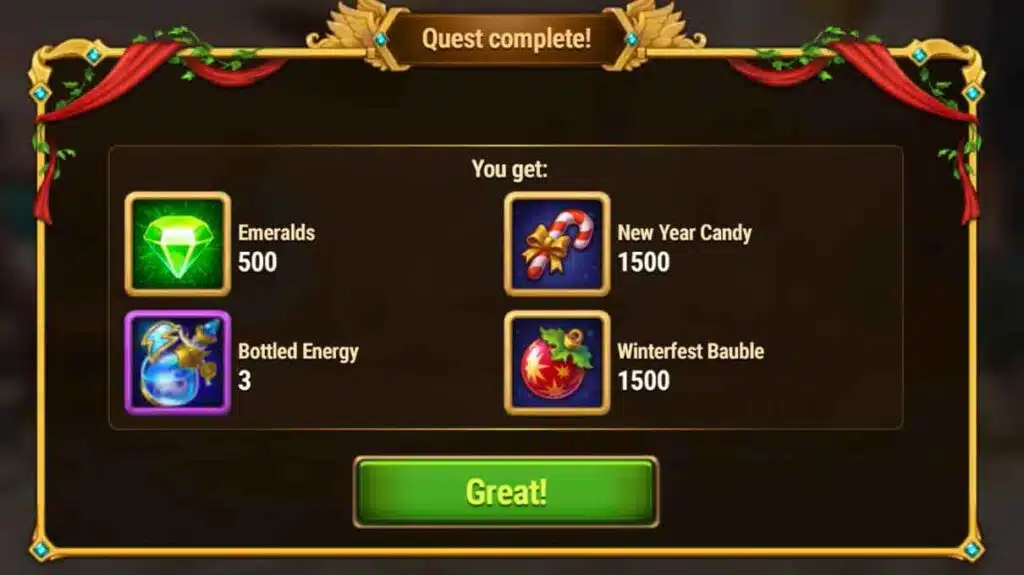 hero-wars-winterfest-mini-game-reward