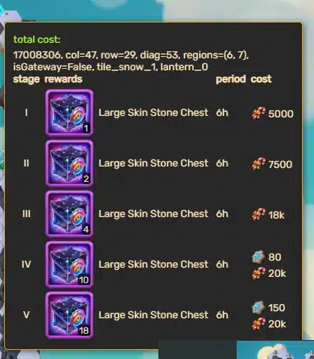 Large Skin Stone Generator