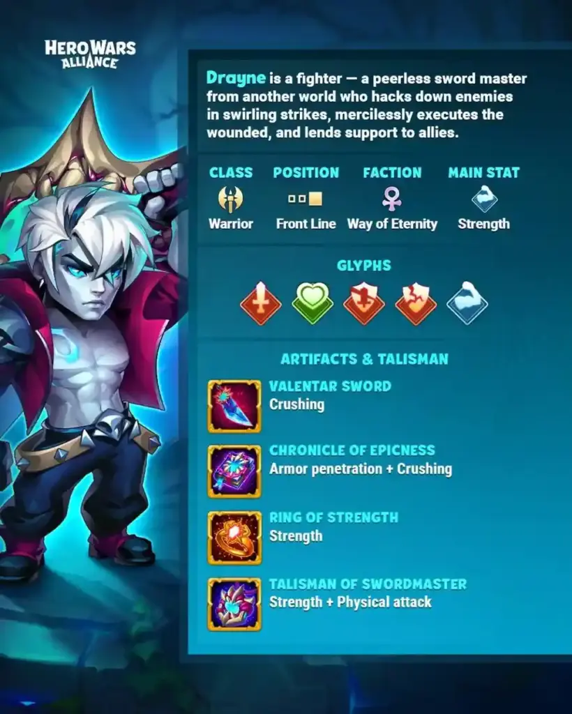 Drayne 1st Look