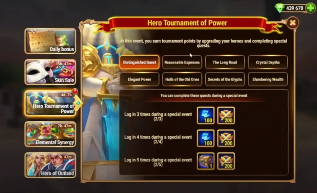 Hero Wars beginner tips