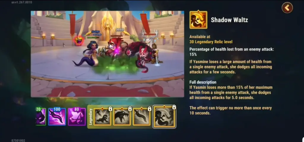SHADOW WALTZ RELIC