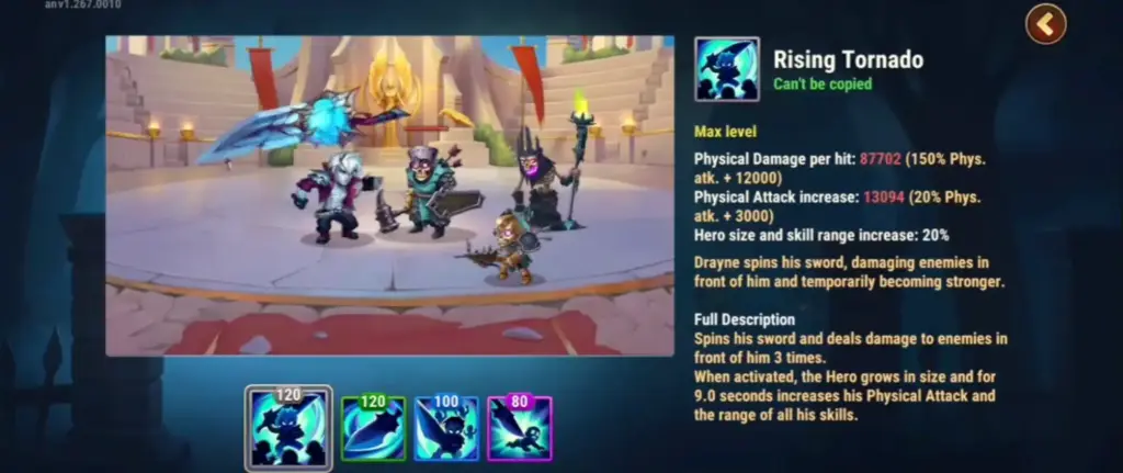 Drayne New Hero Explained