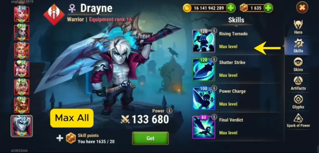 Drayne Build Guide
