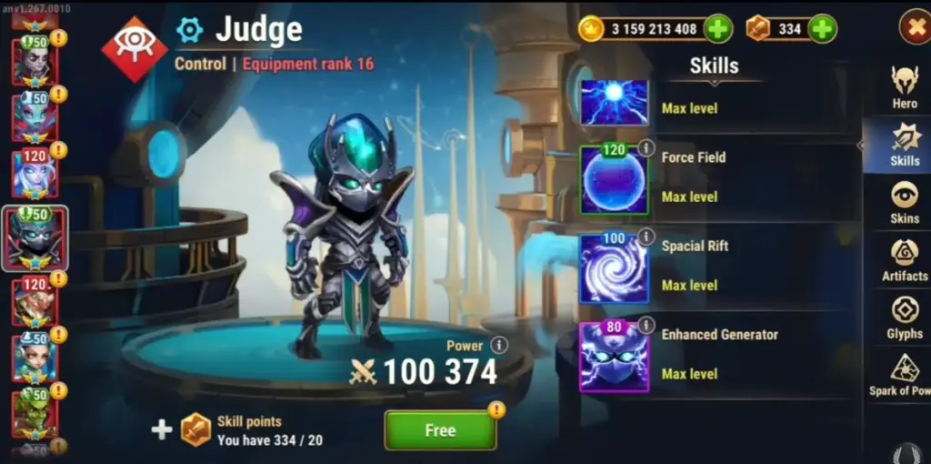 Judge low-cost build