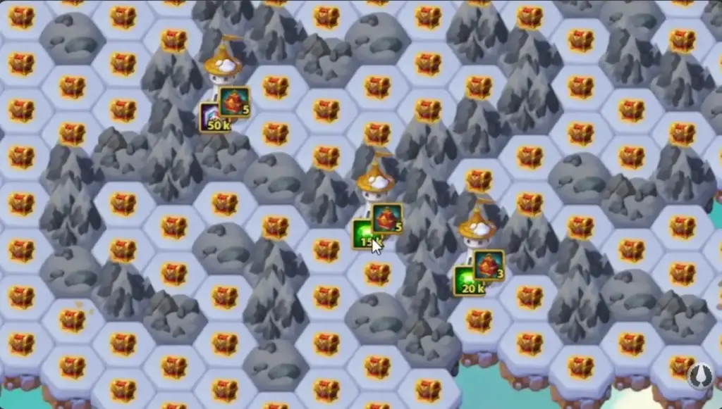 Hero Wars February Map
