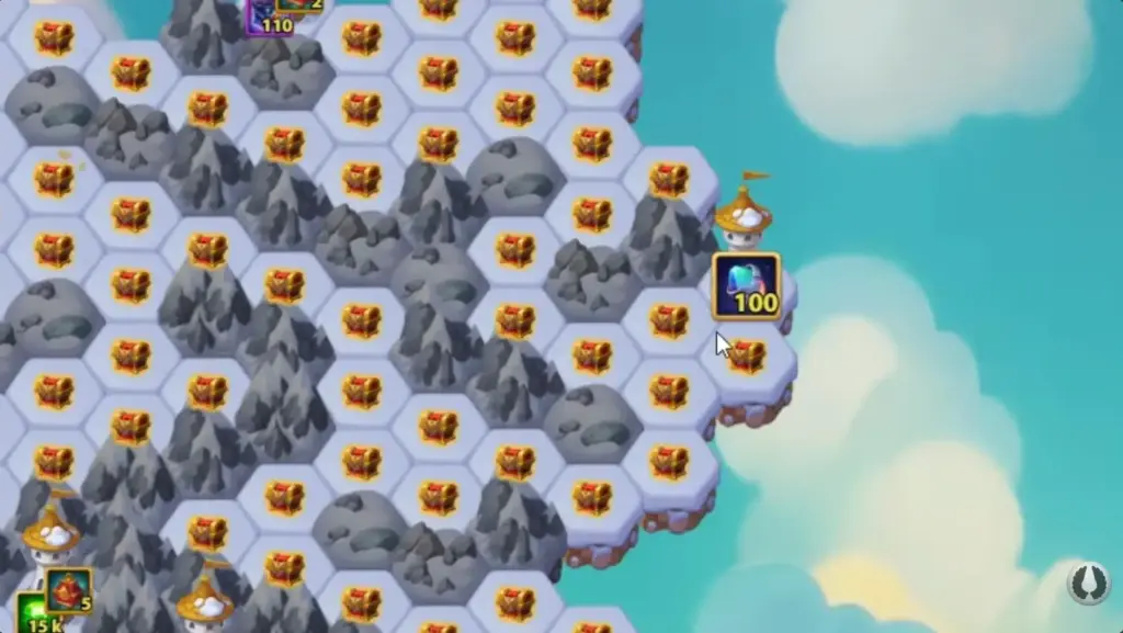 Hero Wars February Map