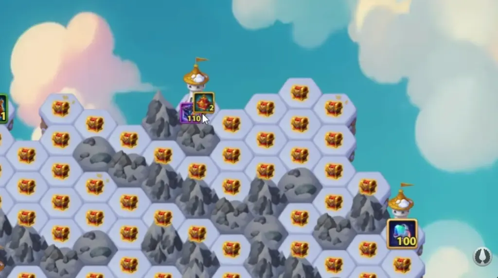 Hero Wars February Map