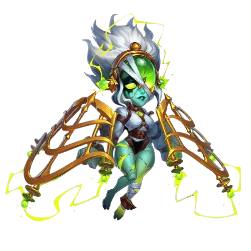 Electra Demonic Skin in Hero Wars