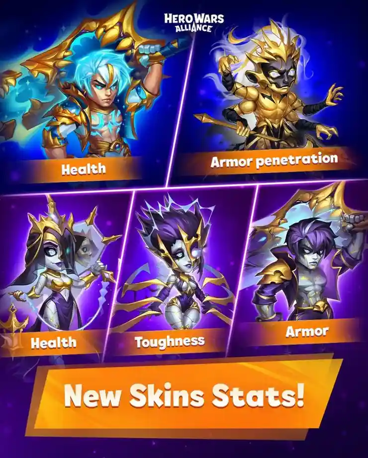 Hero Wars New Skins Analysis
