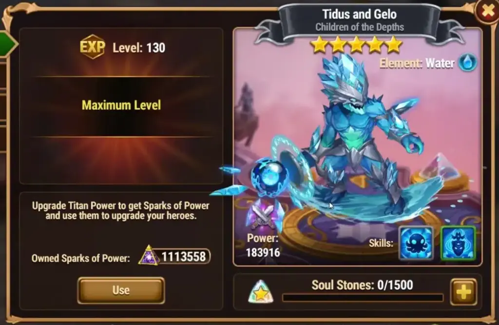 Hero Wars Tidus Guide