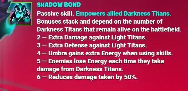 Umbra New Titan guide