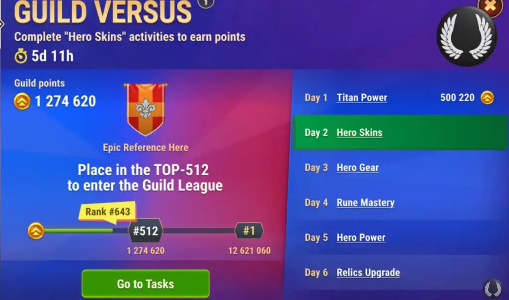 Guild Versus Guide