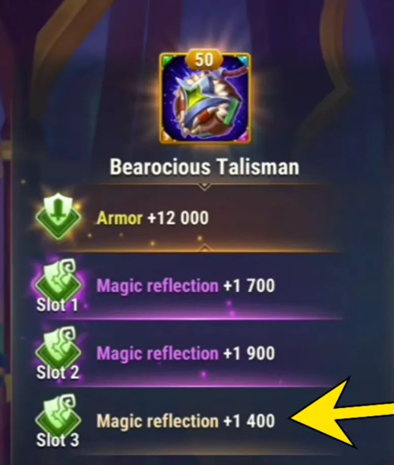 Byrna Talismans Guide