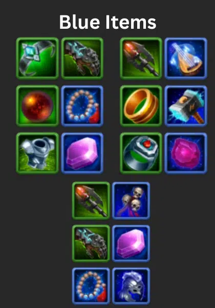 Hero Wars Byrna Items