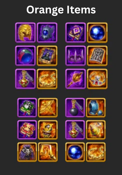 Hero Wars Byrna Items