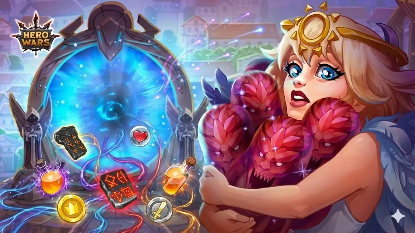 Hero Wars Demon Dolls Event Campaign Screen