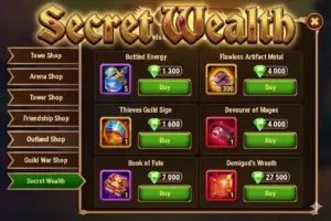 Hero Wars Secret Wealth