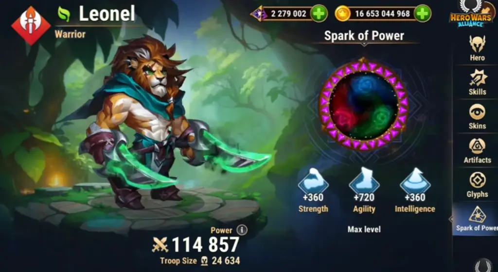Leonel Build Guide