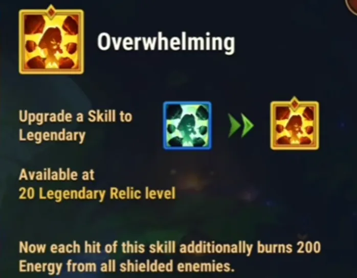 Oya relics guide