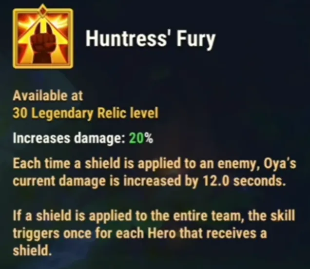 Oya relics guide