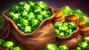 hero wars emerald waterfall