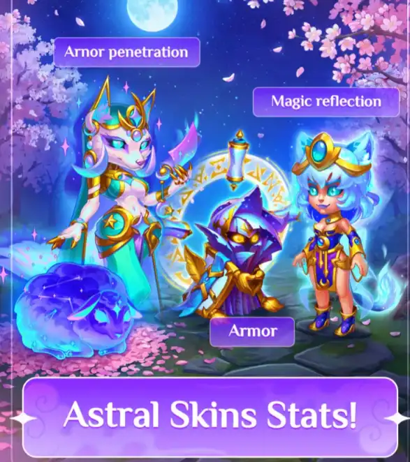 Astral Skins Guide hero overview for Somna Folio and Lian