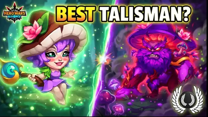 Best Talisman for Mushy and Shroom in Hero Wars Alliance
