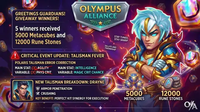Hero Wars Alliance Talisman Update stats comparison