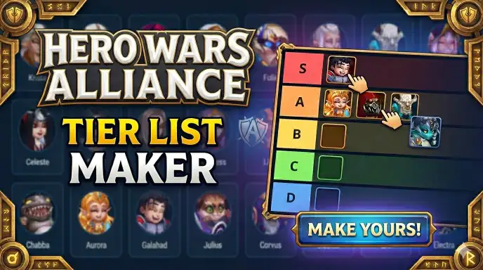 Hero Wars Alliance Tier List Maker