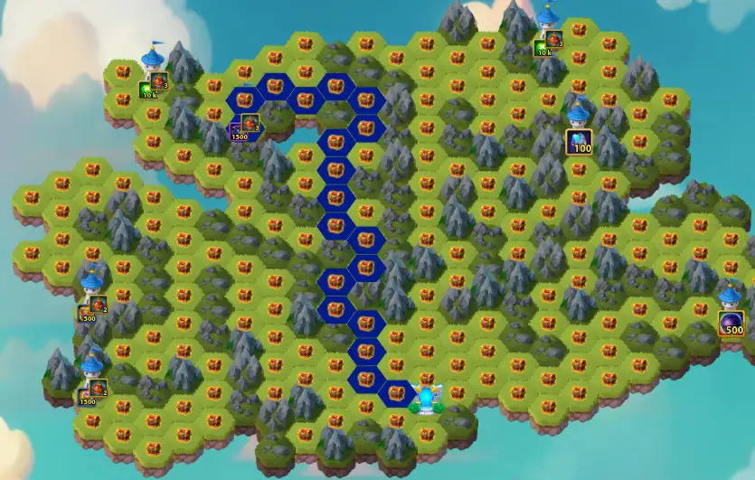 Hero Wars May Map Skin Stone Tower 1500 Skin Stone Chests 19 Moves