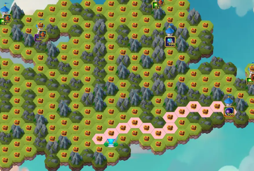 Hero Wars May Map Titan Artifact Tower 500 Titan Artifact Spheres 13 Moves