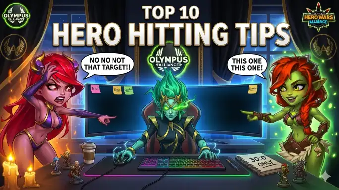 Best smarter attack guide tips for Hero Wars Alliance hero hitters