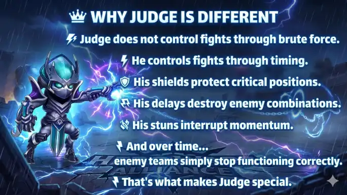 Judge Hero Wars Alliance team compositions