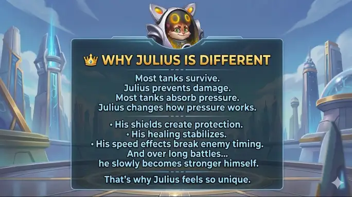 Julius Hero Wars Alliance Stats and Teams