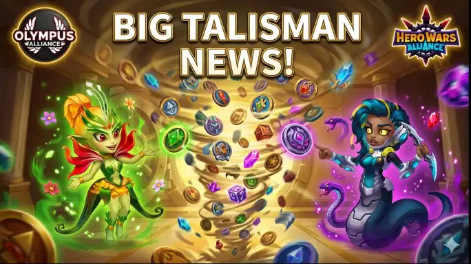 Hero Wars Alliance Talisman Sale hero talismans available