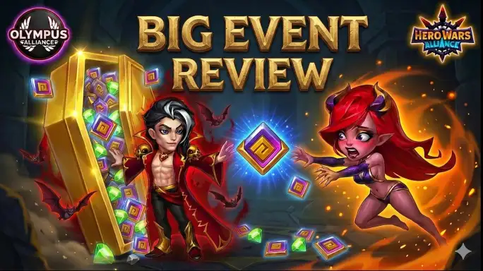Shards of the Past event tab breakdown in Hero Wars Alliance